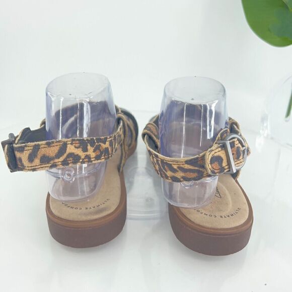 Clarks Women's Declan Spring Sandal Size 9 Black Leather Flat Ankle Strap Comfy - Picture 10 of 13